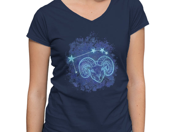 Aries Neon Constellation