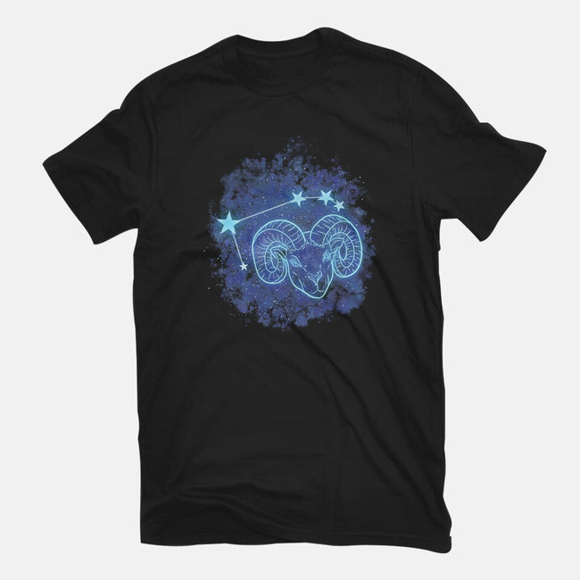 Aries Neon Constellation-Mens-Premium-Tee-nickzzarto