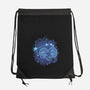 Aries Neon Constellation-None-Drawstring-Bag-nickzzarto