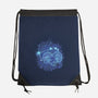 Aries Neon Constellation-None-Drawstring-Bag-nickzzarto