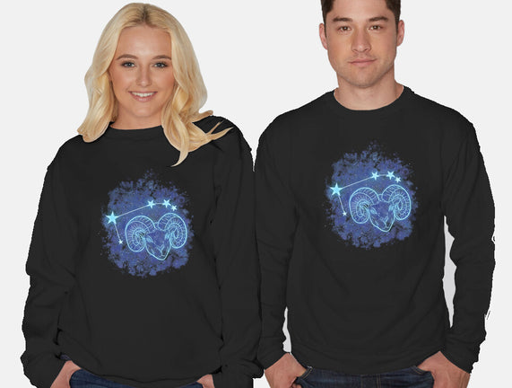 Aries Neon Constellation