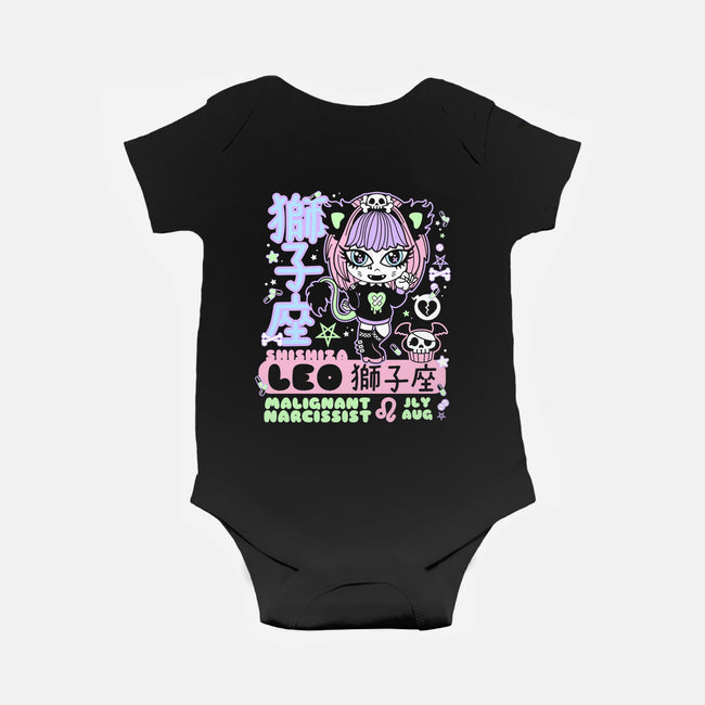 Kawaii Zodiac Leo-Baby-Basic-Onesie-Nemons