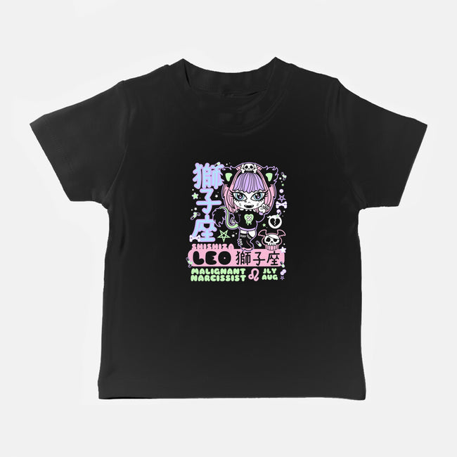 Kawaii Zodiac Leo-Baby-Basic-Tee-Nemons
