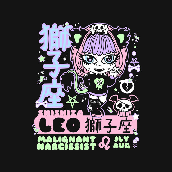 Kawaii Zodiac Leo-Unisex-Zip-Up-Sweatshirt-Nemons