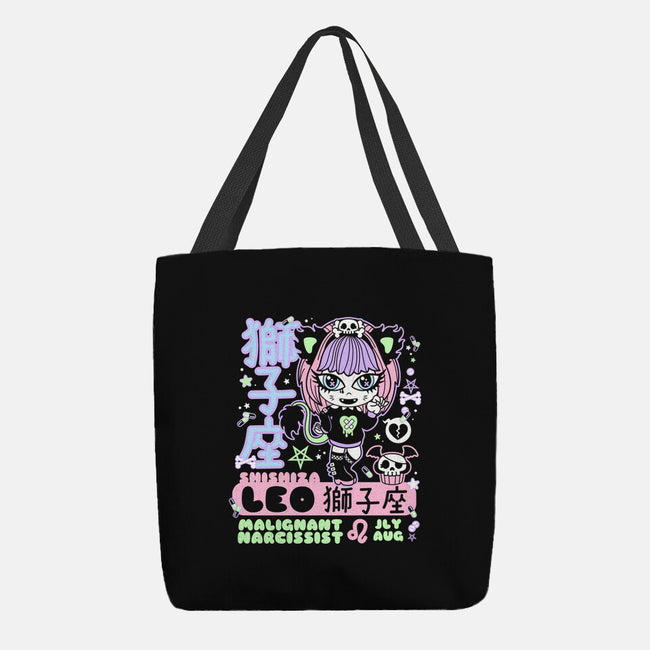Kawaii Zodiac Leo-None-Basic Tote-Bag-Nemons