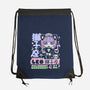 Kawaii Zodiac Leo-None-Drawstring-Bag-Nemons