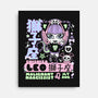 Kawaii Zodiac Leo-None-Stretched-Canvas-Nemons