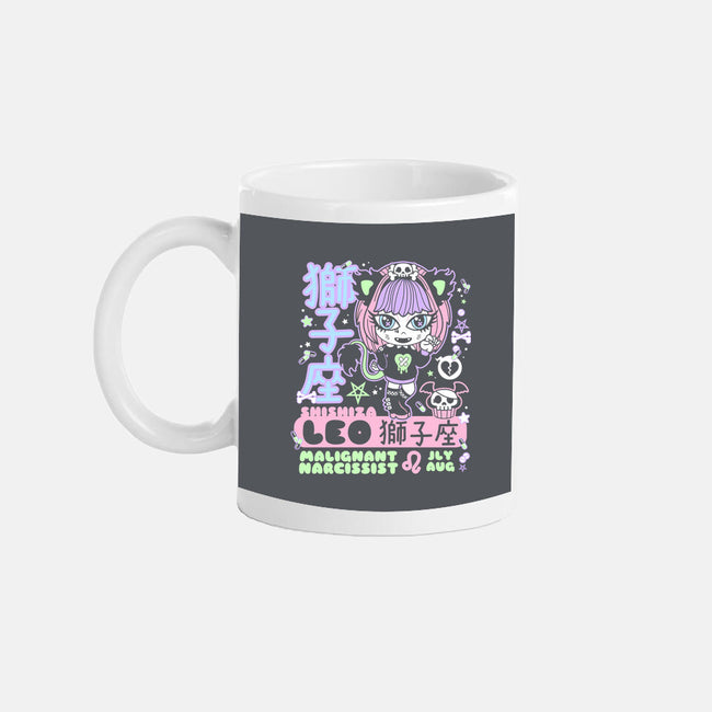 Kawaii Zodiac Leo-None-Mug-Drinkware-Nemons