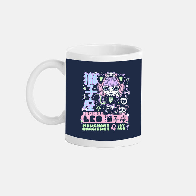 Kawaii Zodiac Leo-None-Mug-Drinkware-Nemons