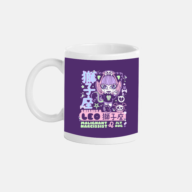 Kawaii Zodiac Leo-None-Mug-Drinkware-Nemons