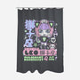 Kawaii Zodiac Leo-None-Polyester-Shower Curtain-Nemons