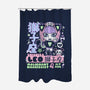 Kawaii Zodiac Leo-None-Polyester-Shower Curtain-Nemons