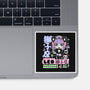 Kawaii Zodiac Leo-None-Glossy-Sticker-Nemons