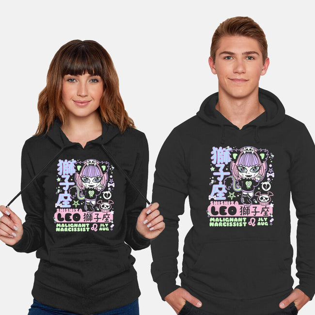 Kawaii Zodiac Leo-Unisex-Pullover-Sweatshirt-Nemons
