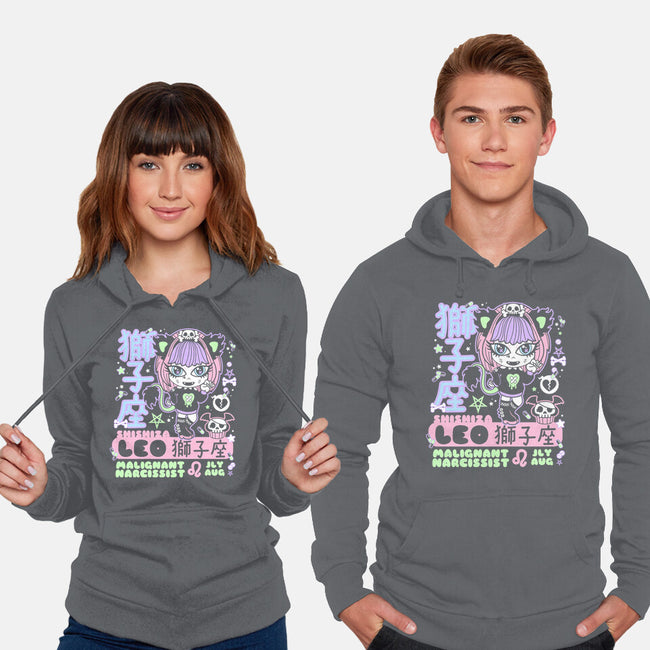 Kawaii Zodiac Leo-Unisex-Pullover-Sweatshirt-Nemons