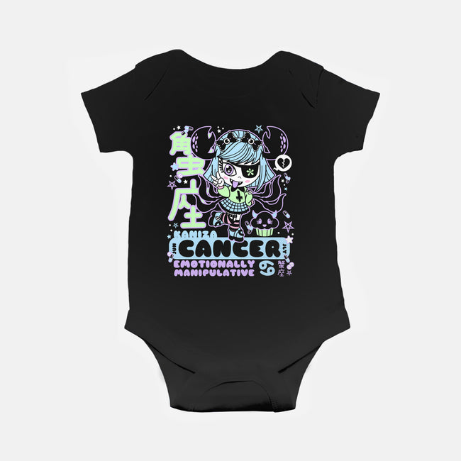 Kawaii Zodiac Cancer-Baby-Basic-Onesie-Nemons