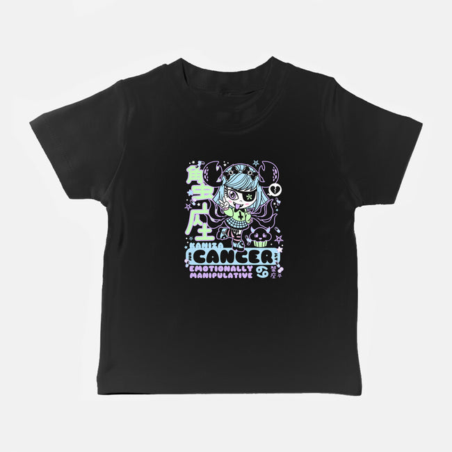Kawaii Zodiac Cancer-Baby-Basic-Tee-Nemons