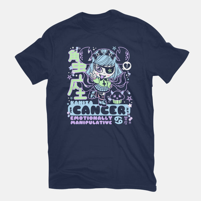 Kawaii Zodiac Cancer-Mens-Heavyweight-Tee-Nemons