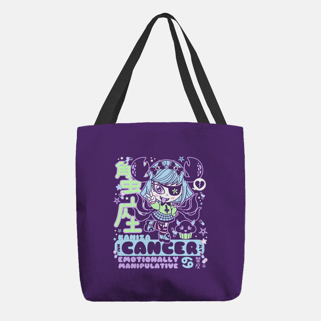 Kawaii Zodiac Cancer-None-Basic Tote-Bag-Nemons