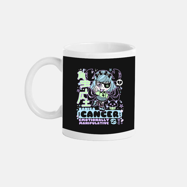 Kawaii Zodiac Cancer-None-Mug-Drinkware-Nemons