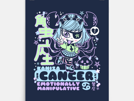 Kawaii Zodiac Cancer