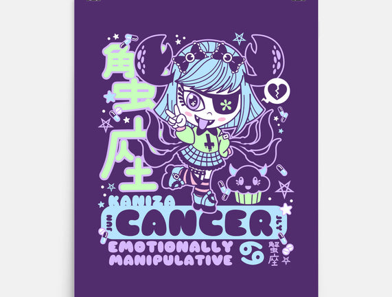 Kawaii Zodiac Cancer