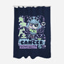 Kawaii Zodiac Cancer-None-Polyester-Shower Curtain-Nemons