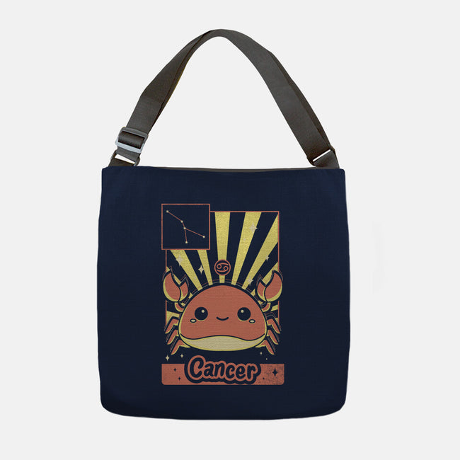 Crab Zodiac-None-Adjustable Tote-Bag-Donnie
