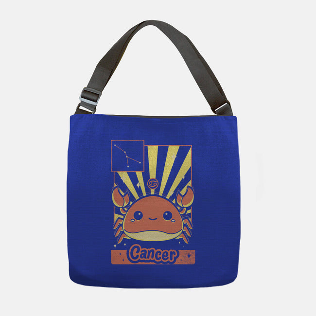 Crab Zodiac-None-Adjustable Tote-Bag-Donnie