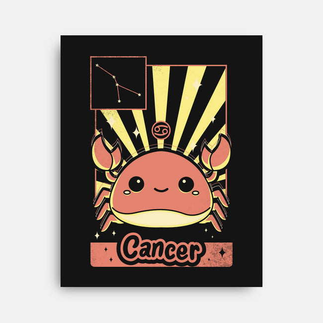 Crab Zodiac-None-Stretched-Canvas-Donnie
