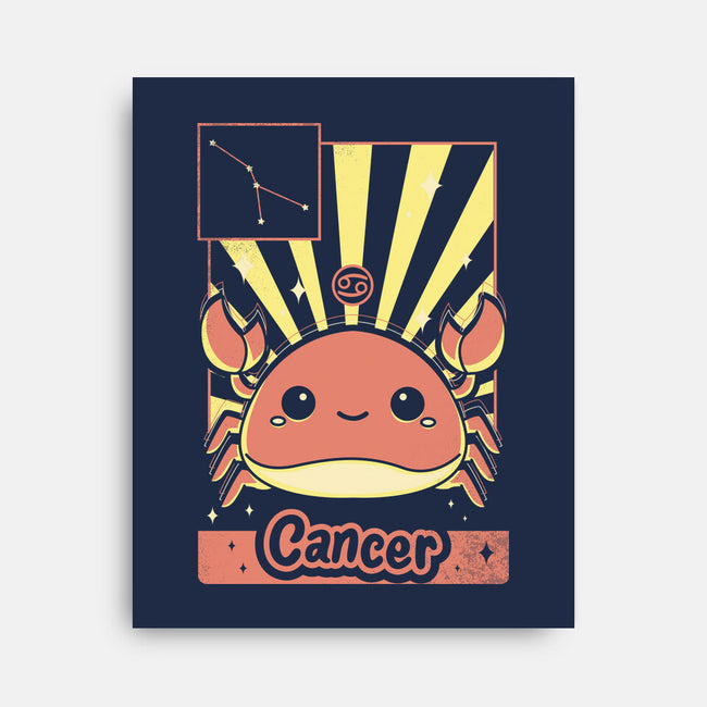 Crab Zodiac-None-Stretched-Canvas-Donnie
