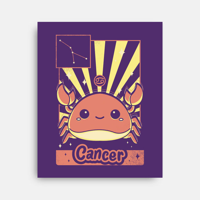 Crab Zodiac-None-Stretched-Canvas-Donnie