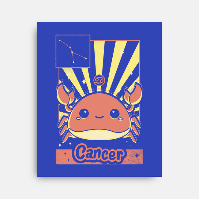 Crab Zodiac-None-Stretched-Canvas-Donnie