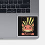 Crab Zodiac-None-Glossy-Sticker-Donnie