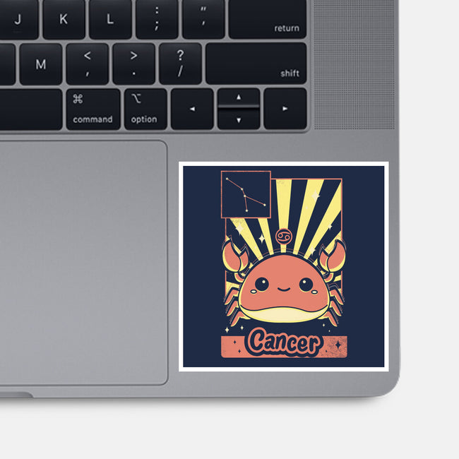 Crab Zodiac-None-Glossy-Sticker-Donnie