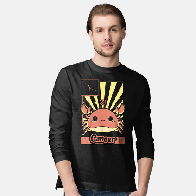 Crab Zodiac-Mens-Long Sleeved-Tee-Donnie