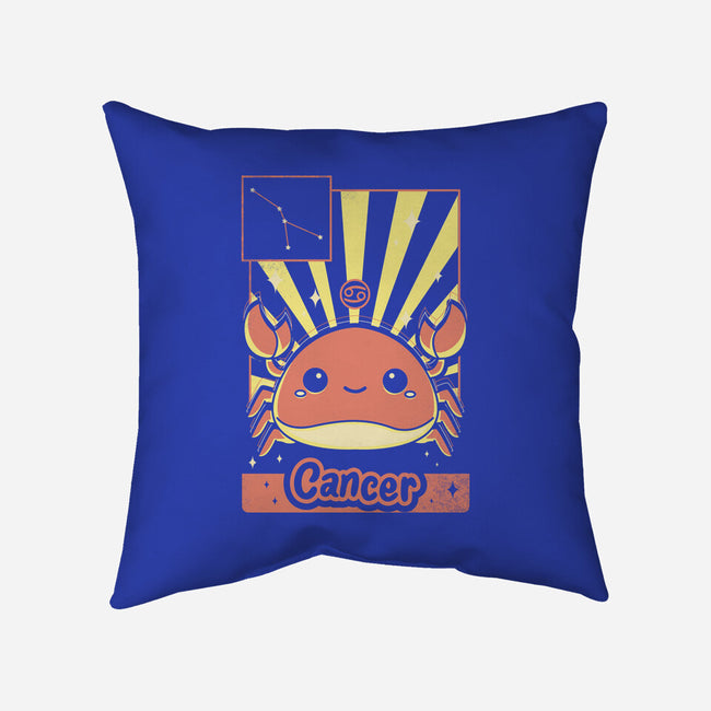 Crab Zodiac-None-Removable Cover w Insert-Throw Pillow-Donnie
