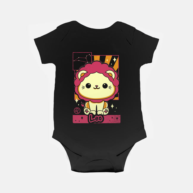 Lion Zodiac-Baby-Basic-Onesie-Donnie