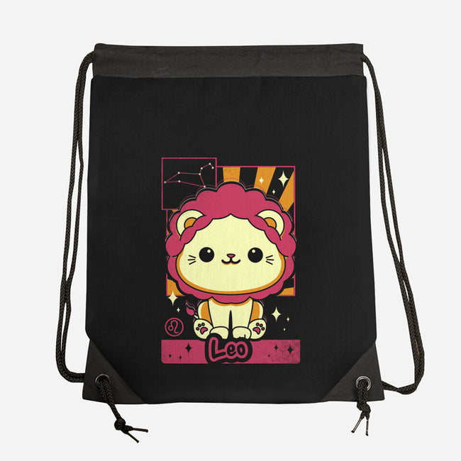 Lion Zodiac-None-Drawstring-Bag-Donnie