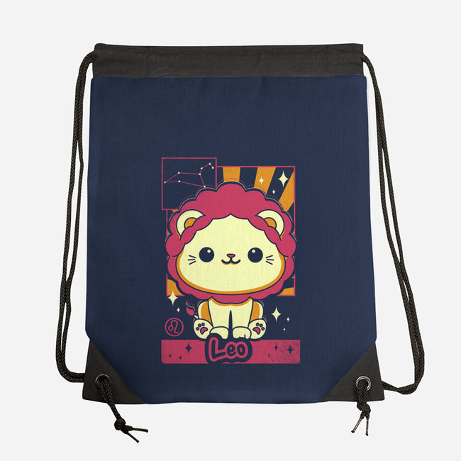 Lion Zodiac-None-Drawstring-Bag-Donnie