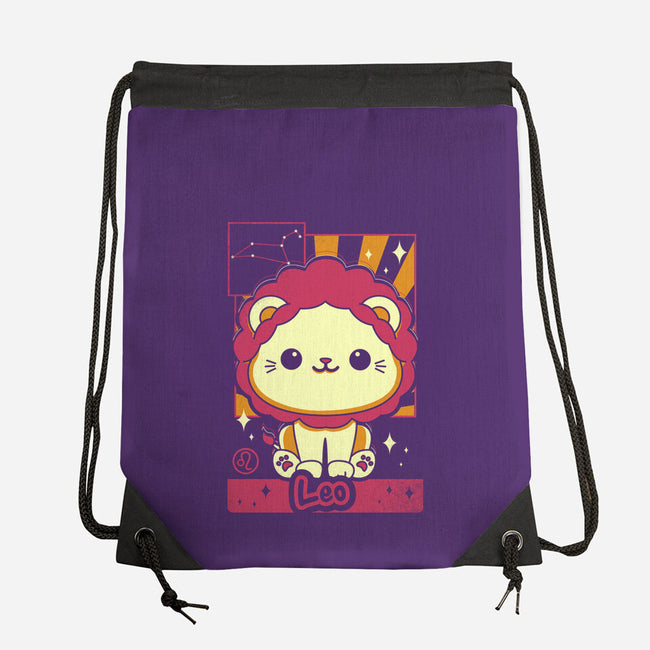 Lion Zodiac-None-Drawstring-Bag-Donnie
