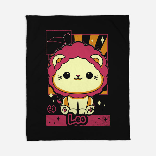 Lion Zodiac-None-Fleece-Blanket-Donnie