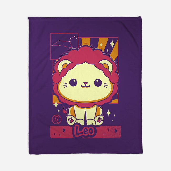 Lion Zodiac-None-Fleece-Blanket-Donnie