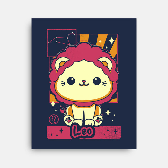 Lion Zodiac-None-Stretched-Canvas-Donnie