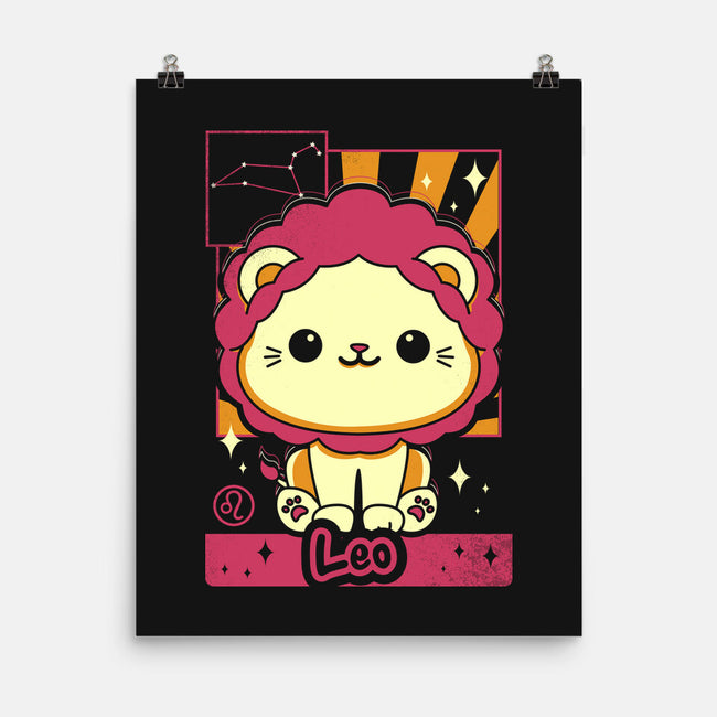 Lion Zodiac-None-Matte-Poster-Donnie