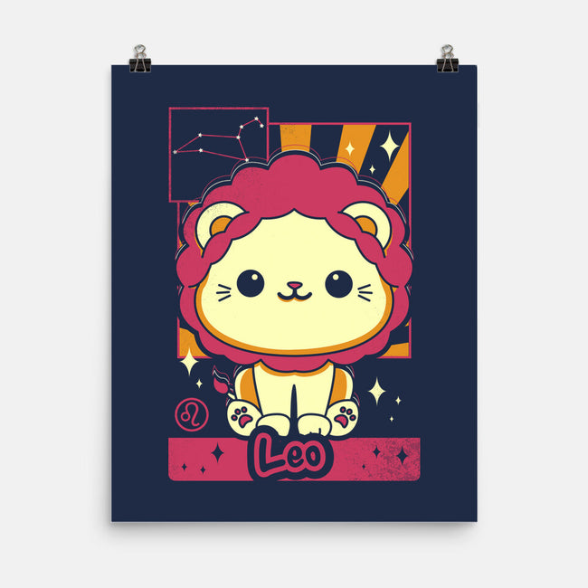 Lion Zodiac-None-Matte-Poster-Donnie