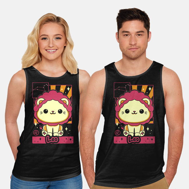 Lion Zodiac-Unisex-Basic-Tank-Donnie