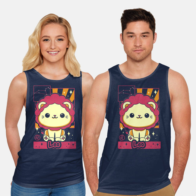 Lion Zodiac-Unisex-Basic-Tank-Donnie