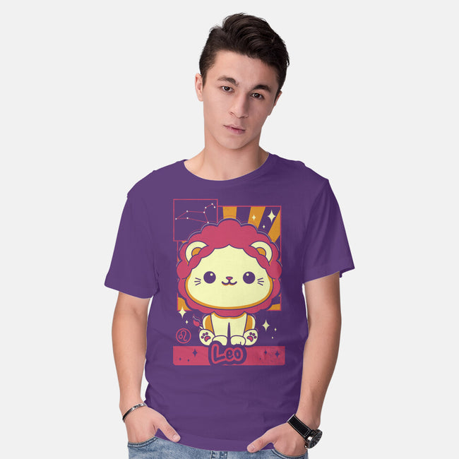Lion Zodiac-Mens-Basic-Tee-Donnie