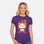 Lion Zodiac-Womens-Fitted-Tee-Donnie
